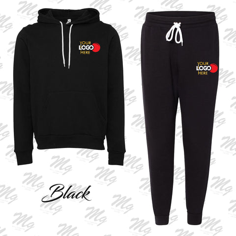 Premium Embroidered Jogger Set with Your Logo