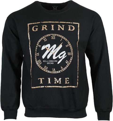Grind Time Crew - (Black / White / Gold)
