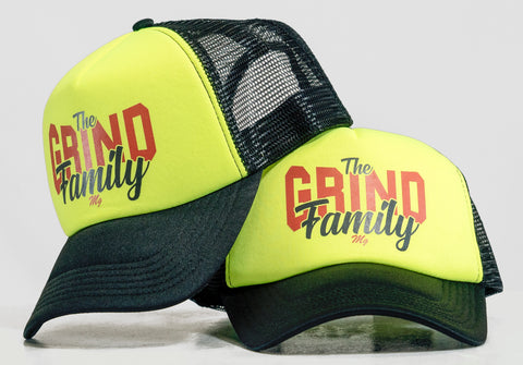 The Grind Family - Curved Bill Trucker Hat