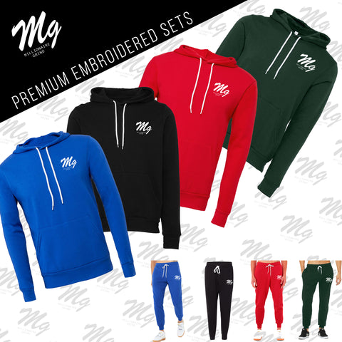 Embroidered MG Jogger Set